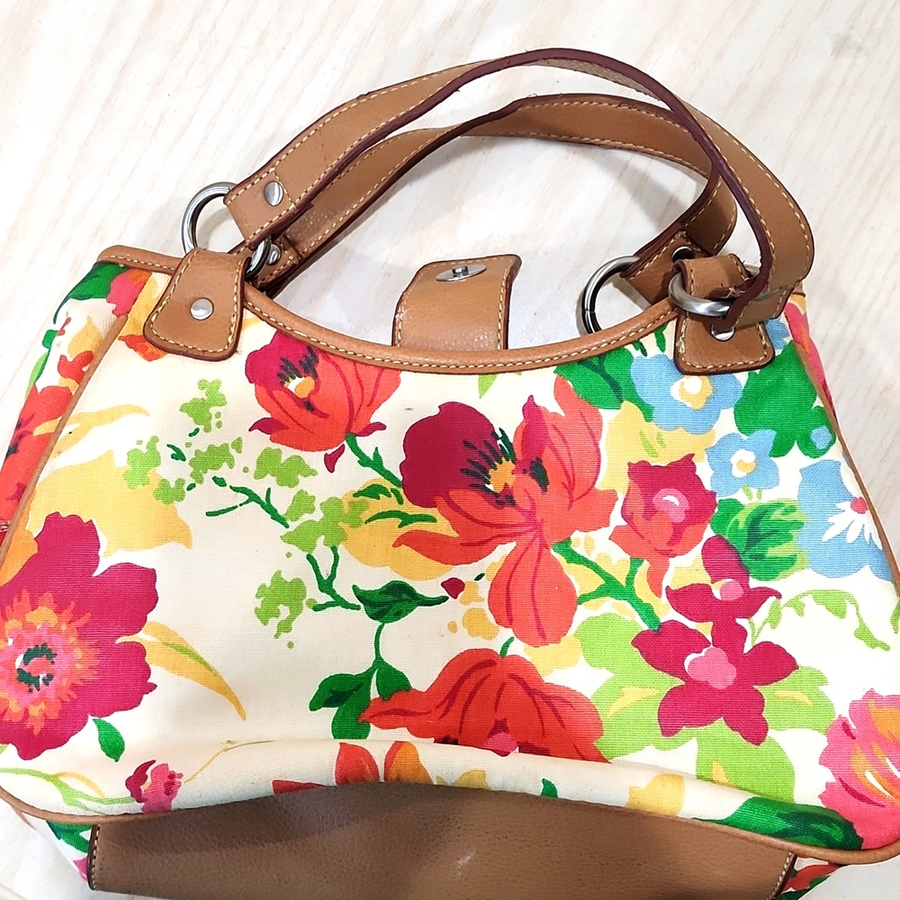 Vintage Relic Shoulder Bag Floral 1960-1960 B